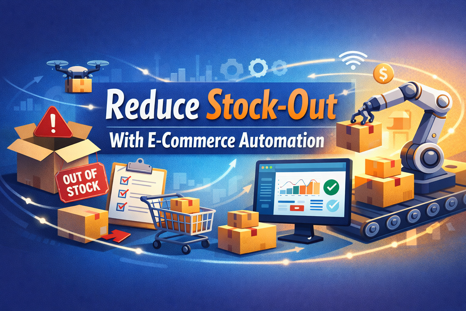 Reduce Stock-Out With E-Commerce Automation
