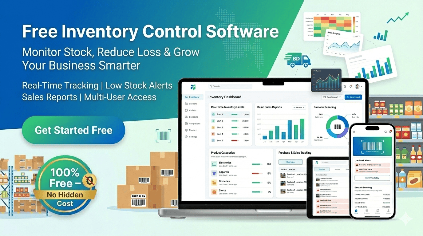 Free Inventory Control Software in BD