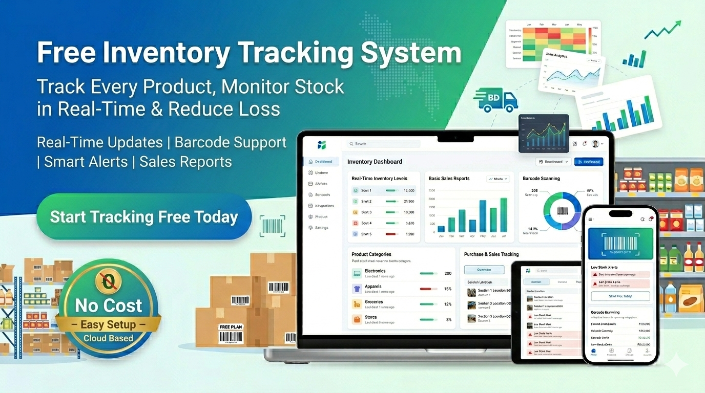 Inventory Tracking System Free in BD
